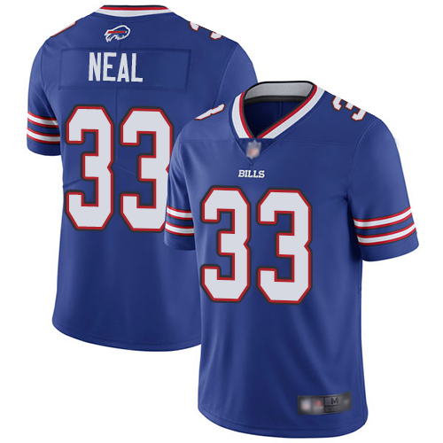 Men Buffalo Bills #33 Siran Neal Royal Blue Team Color Vapor Untouchable Limited Player NFL Jersey